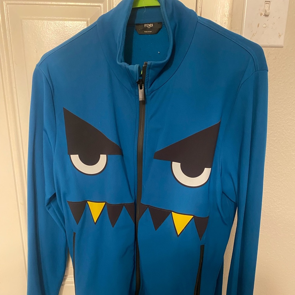 Fendi Vibrant Blue Jacket